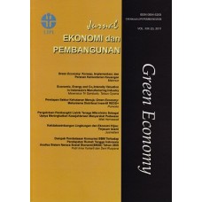 Jurnal Ekonomi dan Pembangunan Vol XIX (2), 2011: Green Economy